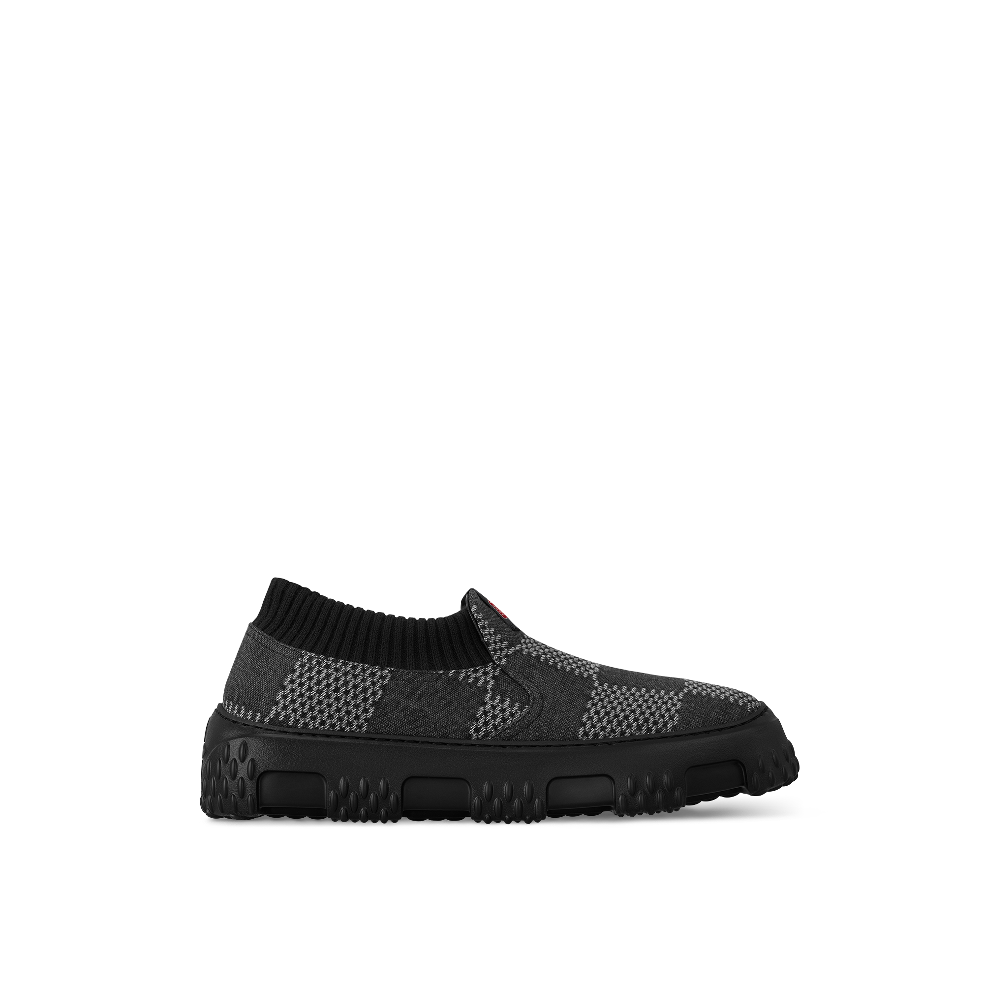 LV Space Lander Slip On - Luxury Shoes - 1ACVQC Black
